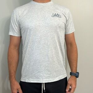 Yeti Light Gray Short Sleeve Tee
